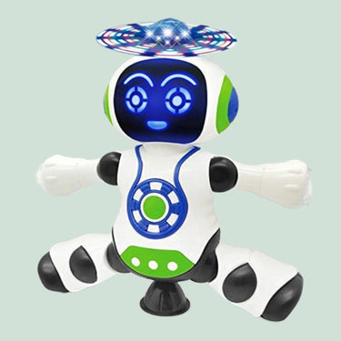 RoboGroove | Espectáculo de baile - Robot de música electrónica con luces LED y rotación de 360°